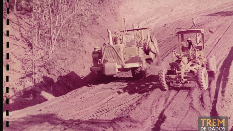 Obras da Ferrovia do Aço