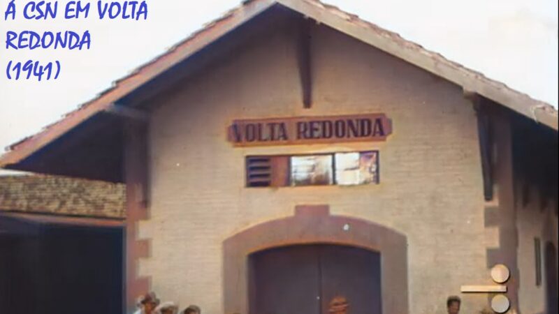 Visita de engenheiros à CSN, em Volta Redonda (1941) (vídeo colorizado por IA)