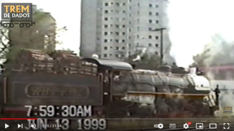 Locomotiva a vapor em Curitiba – PR / Locomotiva GM B-12